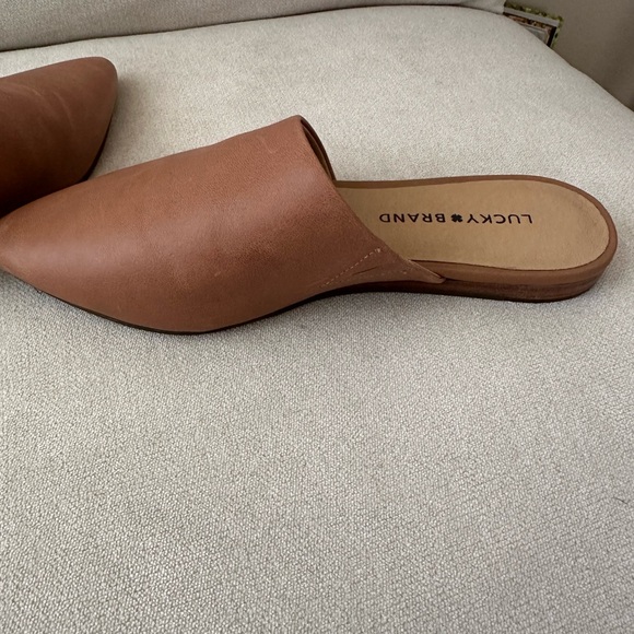 Lucky Brand Women's Brown Mules - Picture 2 of 8